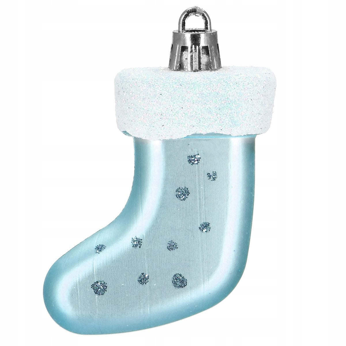 Set globuri si decoratiuni de Craciun, 77 piese, diverse dimensiuni, albastru