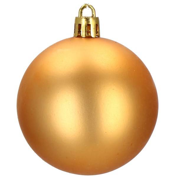 Set globuri si decoratiuni de Craciun, 100 piese, diverse dimensiuni cu stea, auriu