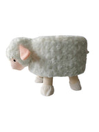 Taburet pentru copii, 28x25cm, maxim 50kg, model oaie