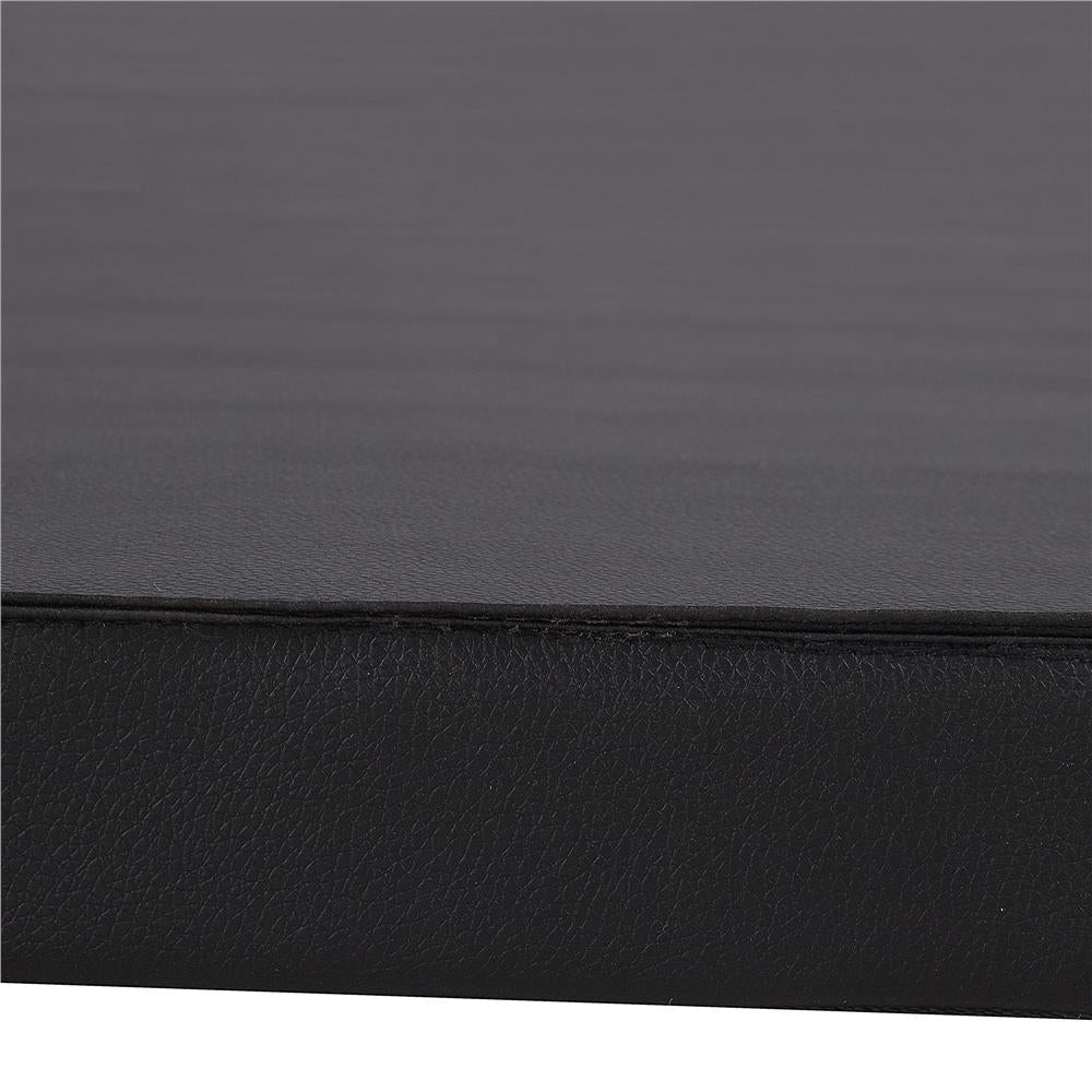 Saltea fitness groasa, dimensiune XXL, pentru antrenamente gimnastica, 240x120x5 cm, negru