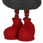 (DL) Figurina Craciun, Spiridus, picioare telescopice, inaltime extensibila 60-90cm