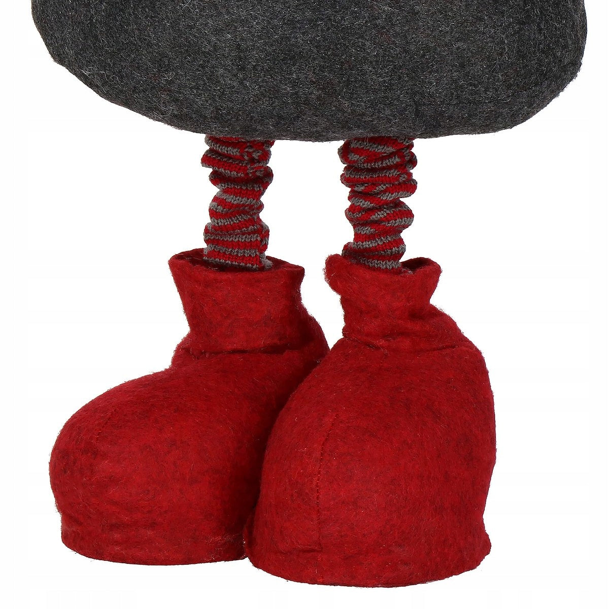 (DL) Figurina Craciun, Spiridus, picioare telescopice, inaltime extensibila 60-90cm