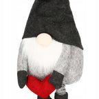 Figurina Craciun, Spiridus, picioare telescopice, inaltime extensibila 63-93cm