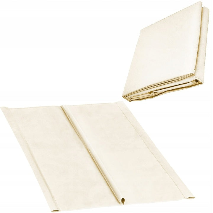 Husa din panza pentru leagan de gradina mare, sezut si spatar, 130x100cm, bej