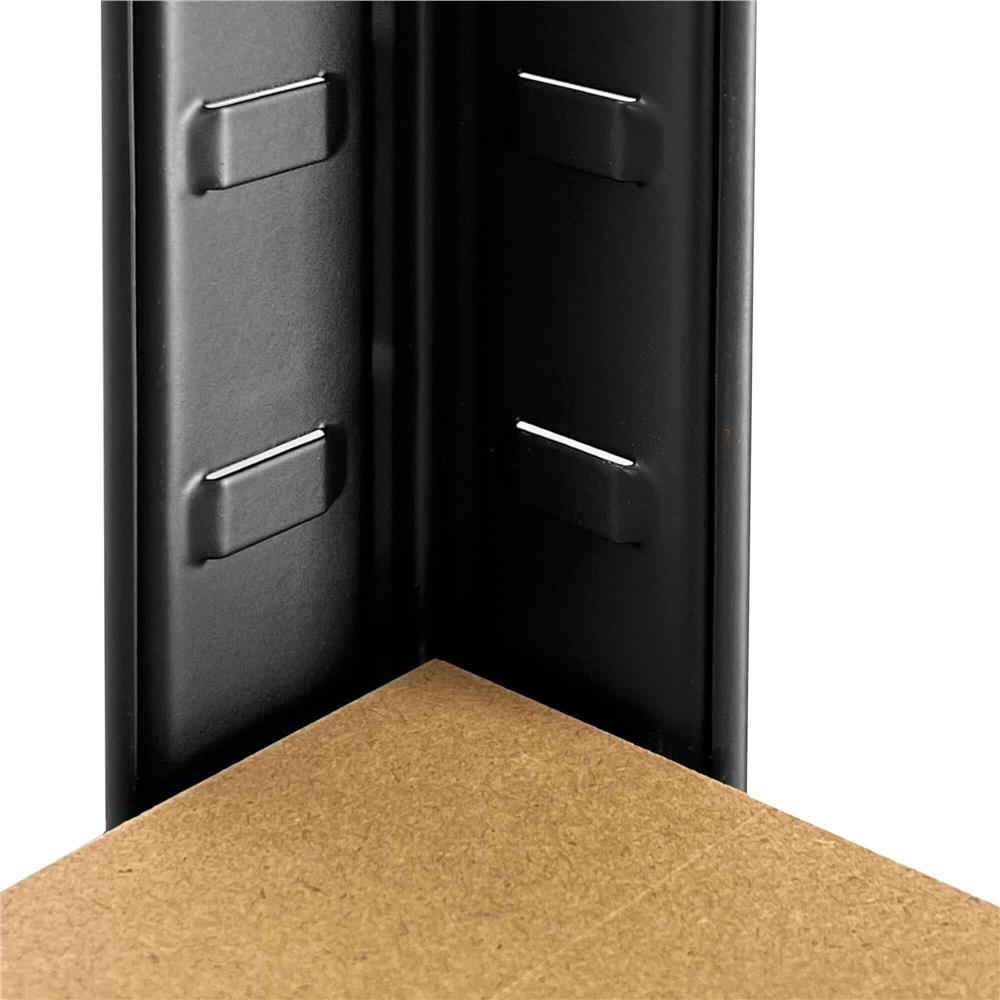 Raft cadru metalic modular pentru depozitare, 5 polite, 180x90x40cm, sarcina 825kg