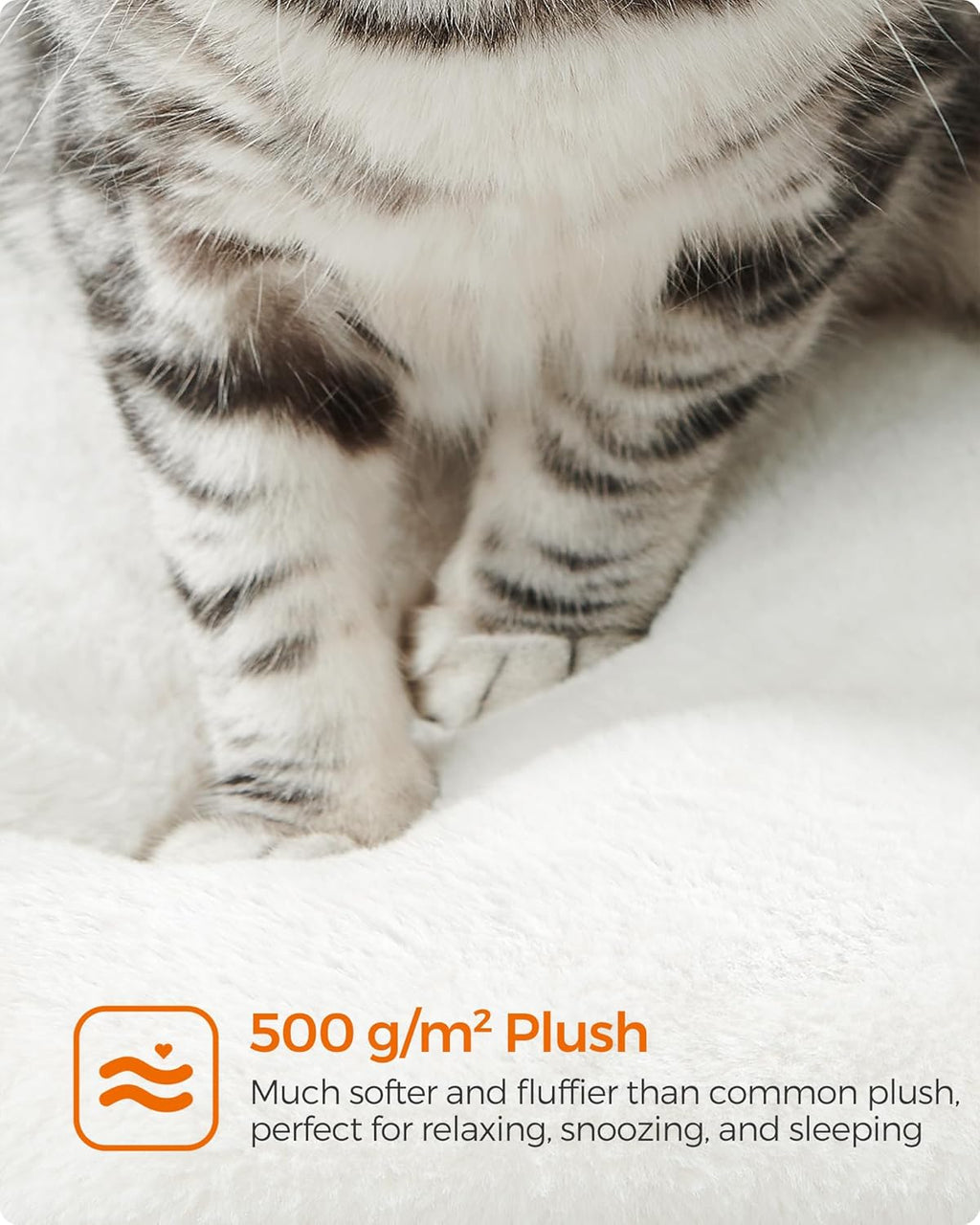 FEANDREA Ansamblu de joaca pisici, tip copac, din lemn, 66x40x86 cm, gri