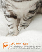 FEANDREA Ansamblu de joaca pisici, tip copac, din lemn, 66x40x86 cm, gri