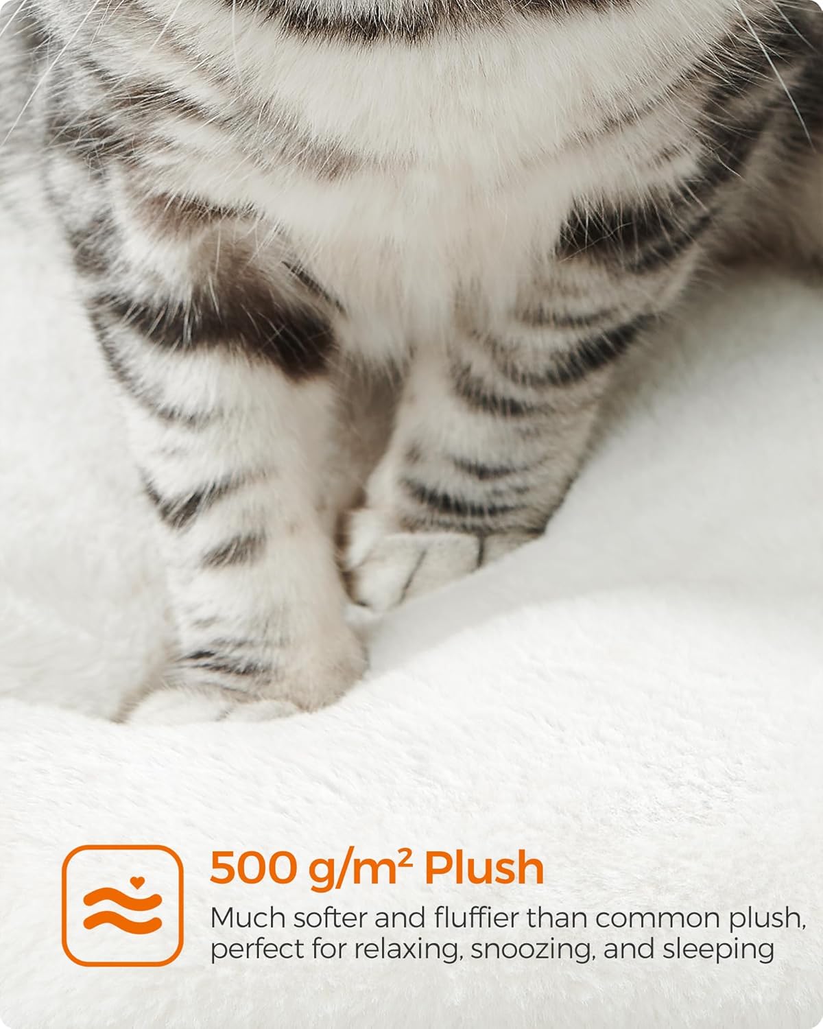 FEANDREA Ansamblu de joaca pisici, tip copac, din lemn, 66x40x86 cm, gri