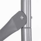 Poarta de fotbal din otel, 152x213cm, profil 25mm, tinta antrenament, portocaliu