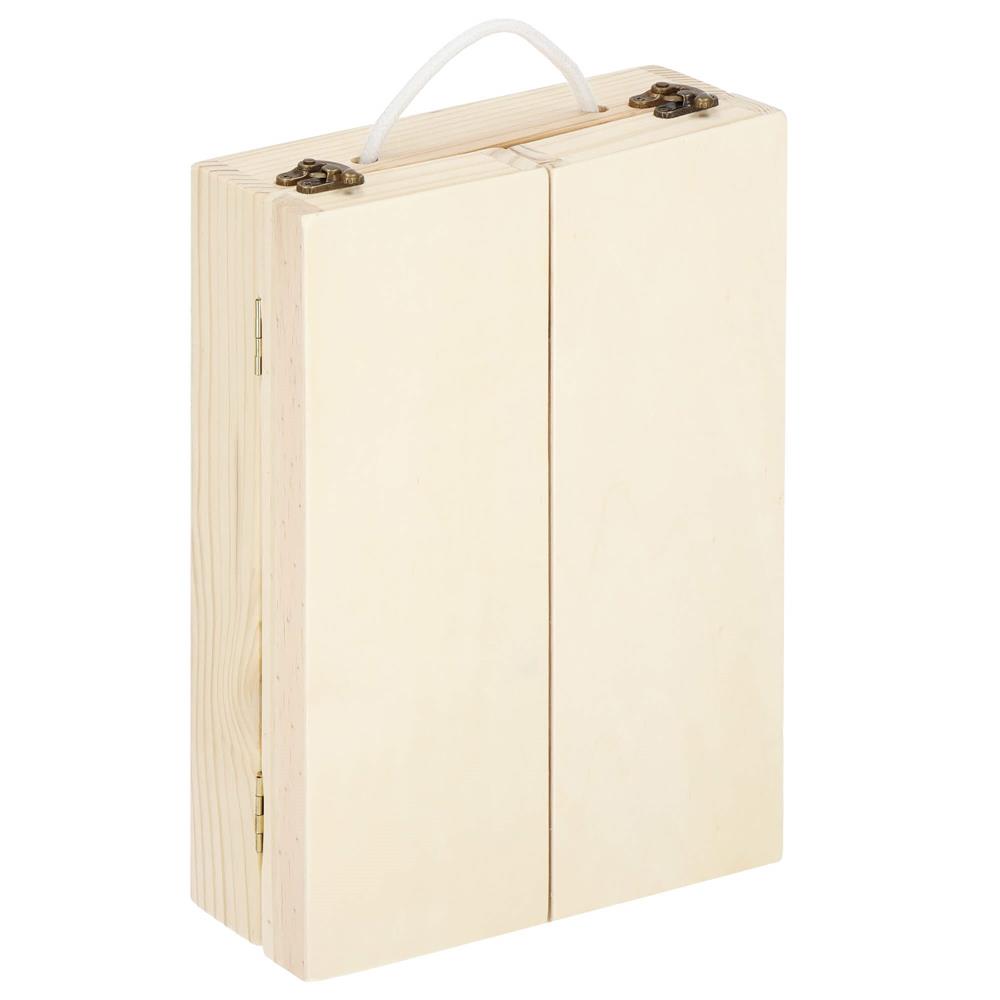 Trusa de unelte pliabila pentru copii din lemn natural , 26 unelte si accesorii