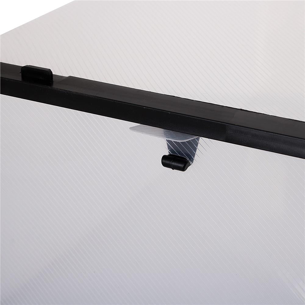 Set 10 cutii organizare pentru pantofi, 34x23x13, transparent