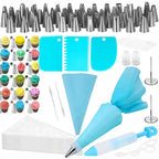 Set patiserie, 83 piese cu sabloane pentru ornarea prajiturilor