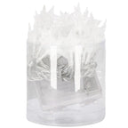 (DL) Instalatie stelute luminoase pentru gradina, 5 metri, 50 LED-uri, cu baterii, galben