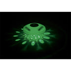 Lampa plutitoare cu LED pentru piscina Bestway FloatBright, 4 culori, 7 moduri, functionare cu 3 baterii AA