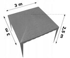 Cort pavilion de gradina pliabil automat pop-up, impermeabil, cu protectie UV, 300x300cm, gri