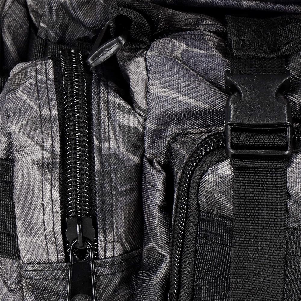 Rucsac militar pentru drumetie, impermeabil, ultra usor, 50litri, gri