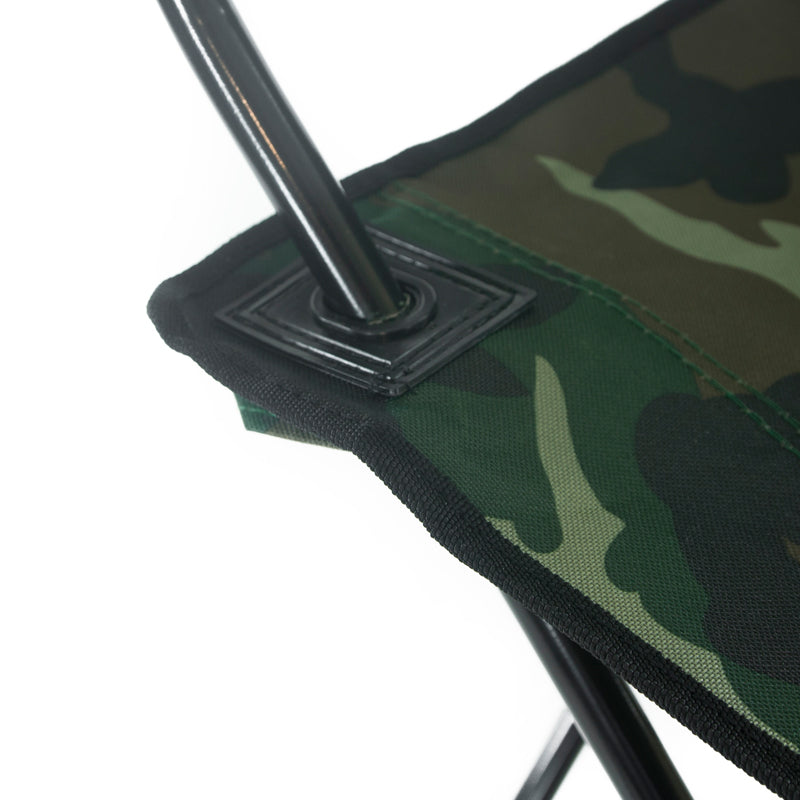 Scaun pliabil camping sau pescuit , suport pahar, camuflaj