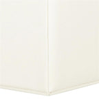 (DL) Cutie depozitare si organizare bijuterii, MDF, piele ecologica, 17,5 x 12 x 13,5 cm., crem