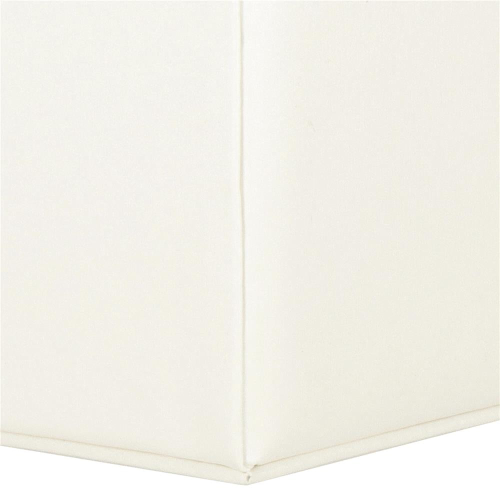 (DL) Cutie depozitare si organizare bijuterii, MDF, piele ecologica, 17,5 x 12 x 13,5 cm., crem