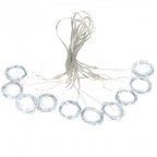 Perdea luminoasa 300 LED-uri, 3m, pentru interior/exterior, telecomanda, iluminare alba