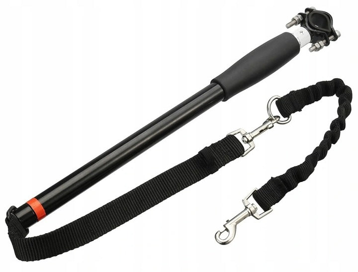 Lesa hands-free de caini pentru bicicleta, , Negru