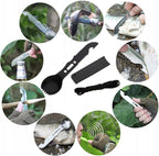 Kit de supravietuire turistic multifunctional camping, vanatoare, pescuit, 12 piese