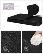 SONGMICS Unitate de depozitare cu 16 cuburi, pentru pantofi sau haine, personalizabil, 31x123x123 cm, negru