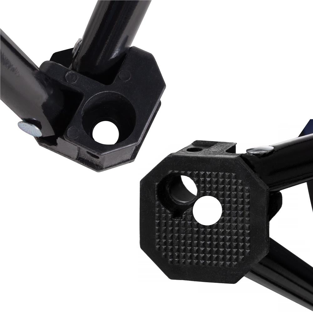 Scaun pliabil camping sau pescuit , cu suport pahar, albastru inchis