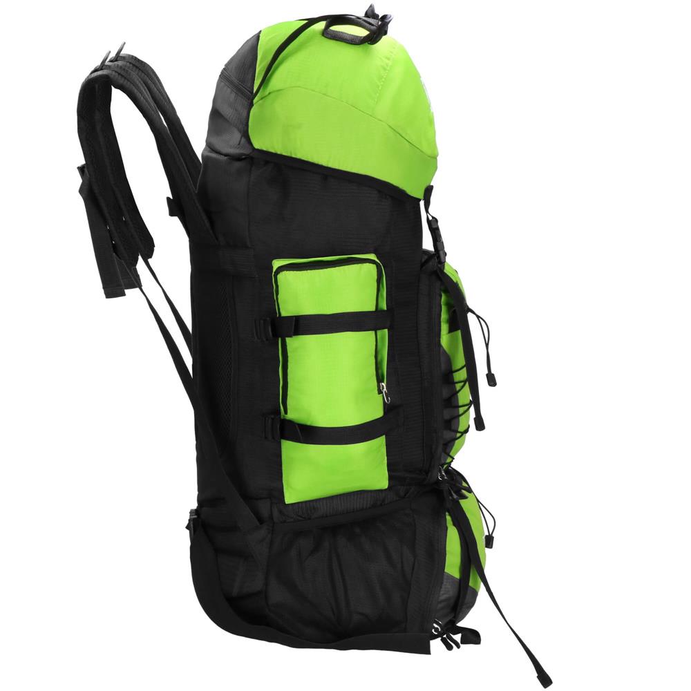 Rucsac tactic militar pentru drumetie, cu husa de ploaie, 90 litri, 25 kg, 85x38x26 cm, verde negru