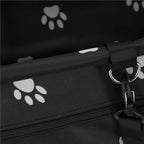 Geanta auto de transport animale de companie, caini si pisci, negru, 40x43x30cm