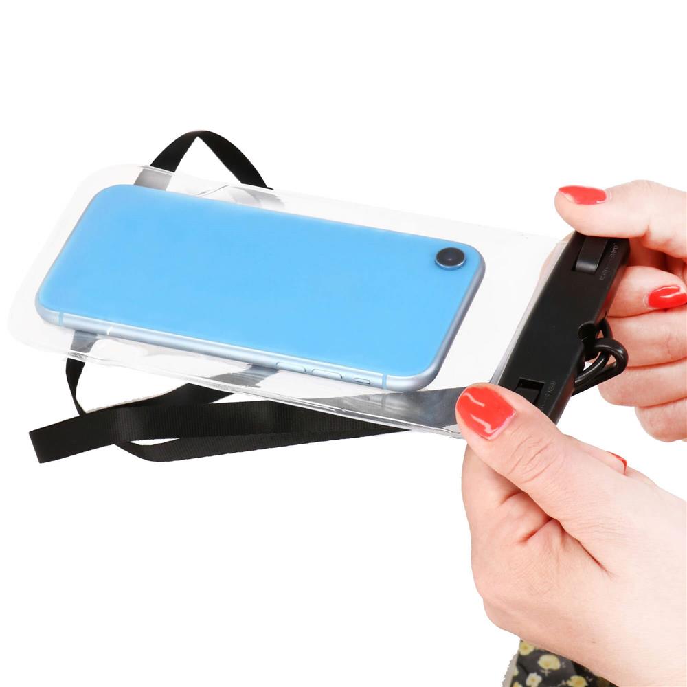 Husa telefon subacvatica waterproof impermeabila, universala, 180x110mm, cu snur