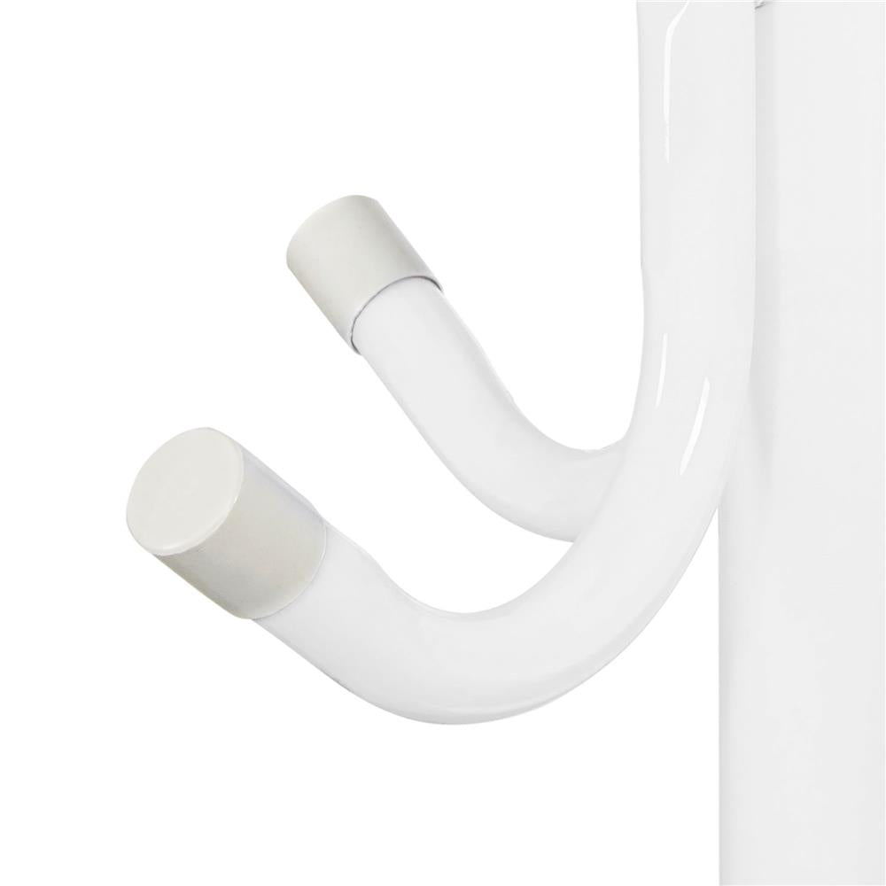 Cuier tip pom metalic , 12 agatatoare, 177cm, alb