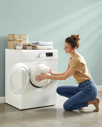 SONGMICS Perna cu suprafata moale, 80x80 cm, umplutura 1500 g, alb