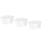 Organizator sertar bucatarie, 8 piese interconectabile, alb