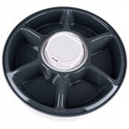 Hranitor automat pentru caini si pisici, sunet hranire, capacitate dispenser 6x70gr, cu display digital