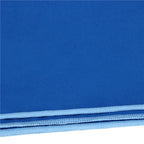 Prosop de plaja cu uscare de rapida, husa de transport, 75x150cm, albastru