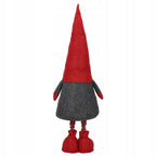 (DL) Figurina Craciun, Spiridus, picioare telescopice, inaltime extensibila 60-90cm