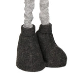 Figurina Craciun, Spiridus, picioare telescopice, inaltime extensibila 63-93cm