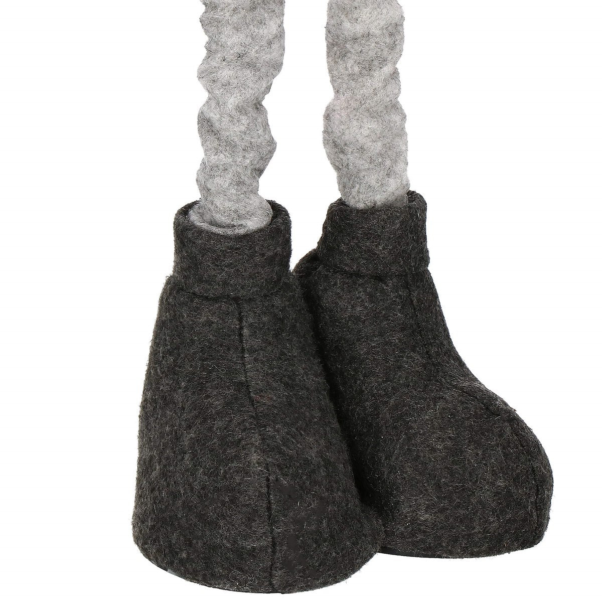 Figurina Craciun, Spiridus, picioare telescopice, inaltime extensibila 63-93cm