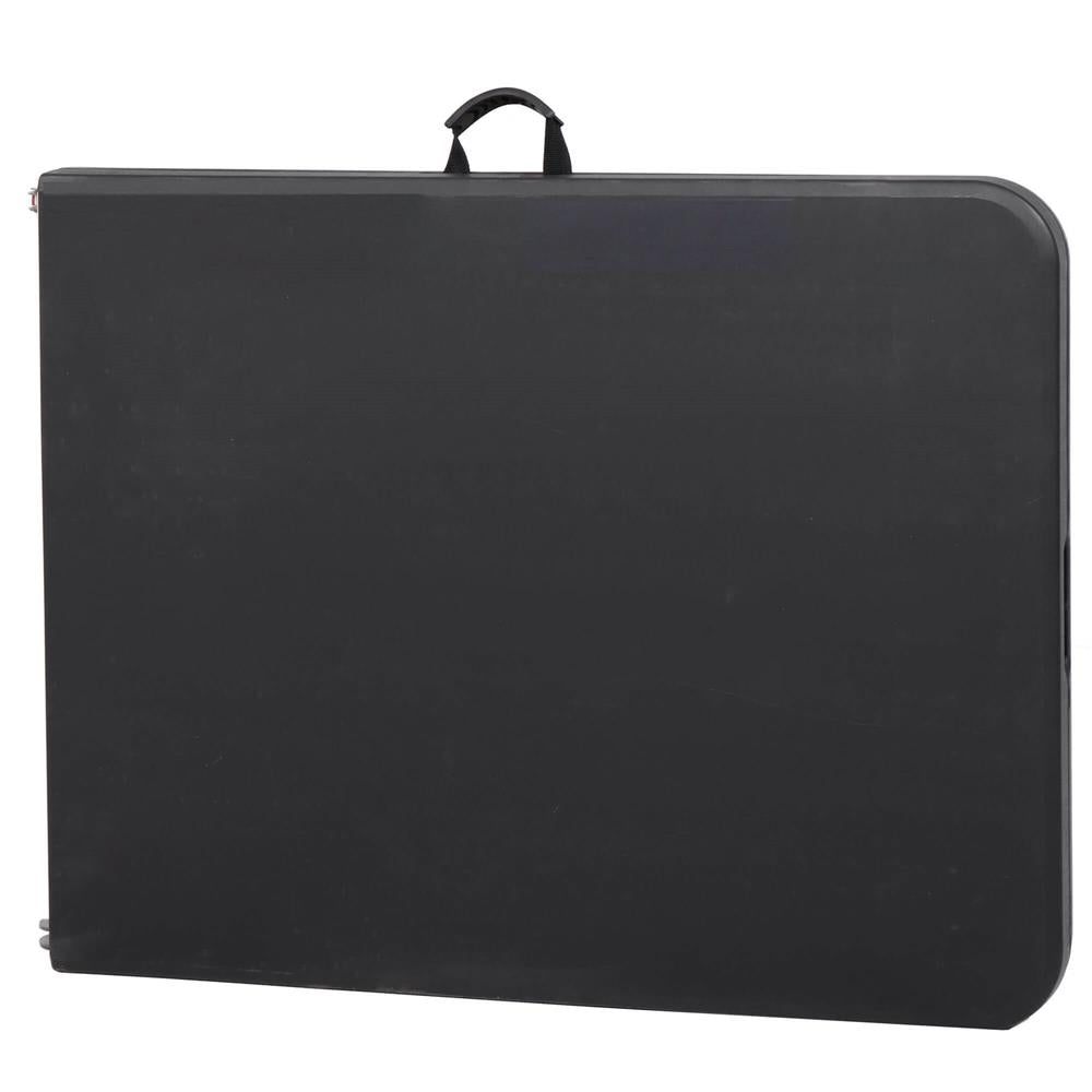 Masa dreptunghiulara pliabila multifunctionala, 180x75x75cm, neagra