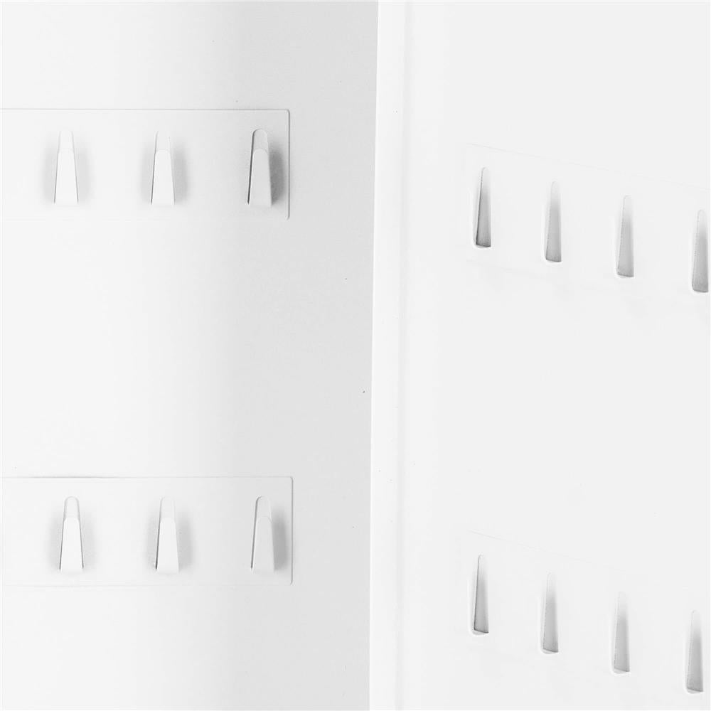 Cutie metalica din otel pentru 64 chei, echipata, 45x30x8cm, alba