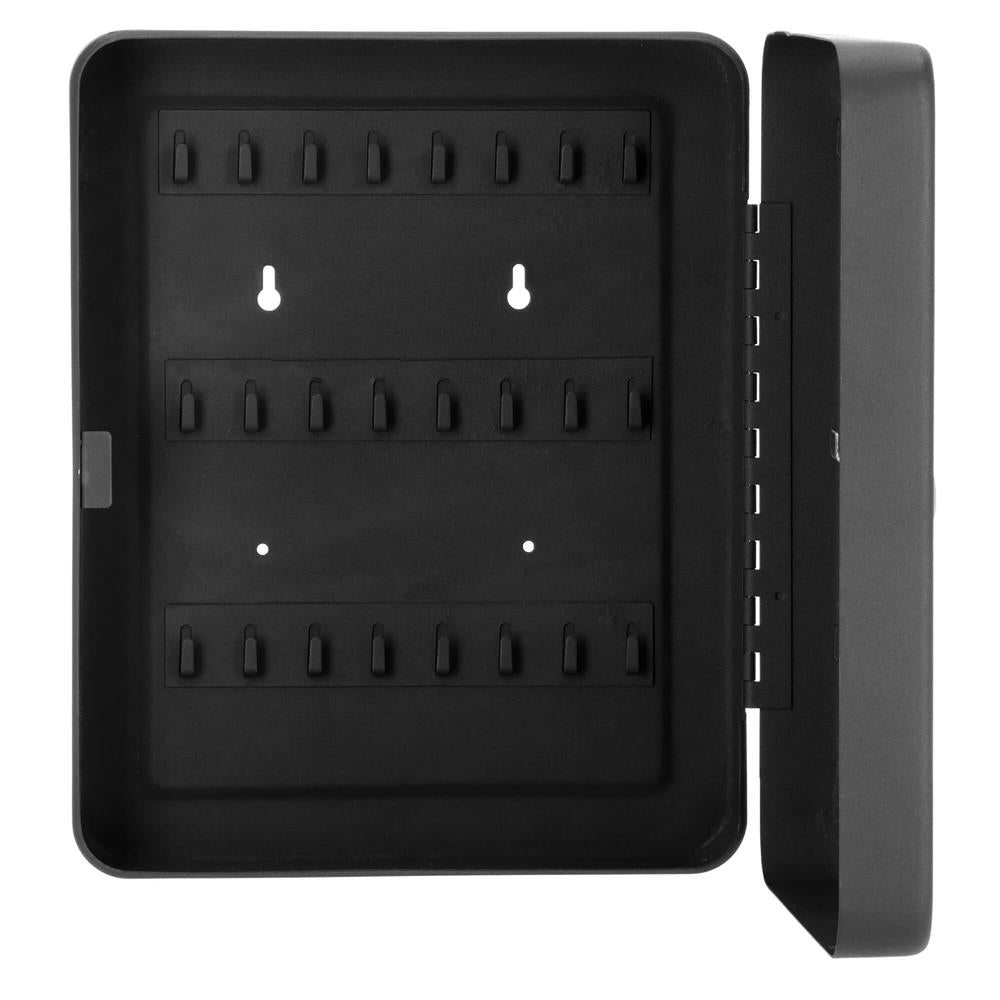 Cutie metalica din otel pentru 48 chei, echipata, 30x24x7.5cm, neagra