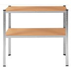 Raft cadru metalic modular pentru depozitare, 5 polite, 180x100x60cm, sarcina 1000kg