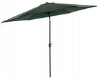 Umbrela terasa gradina, cu inclinare si husa, 300cm, Verde