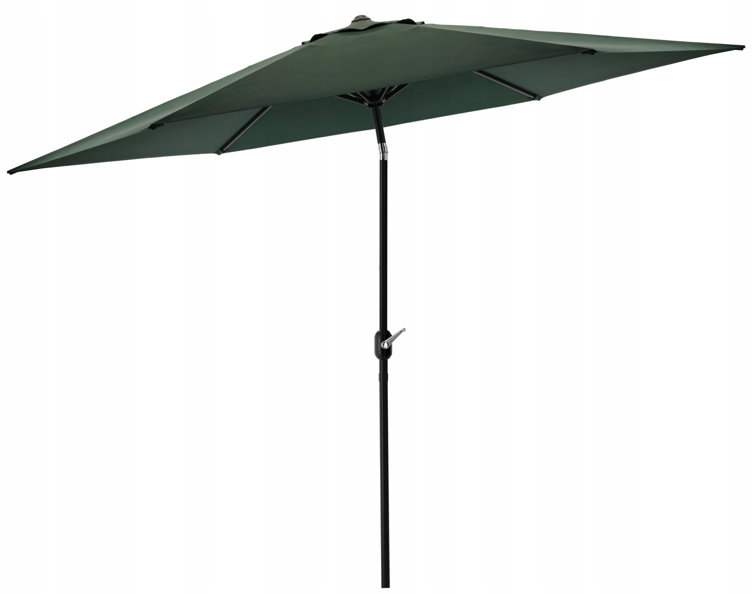 Umbrela terasa gradina, cu inclinare si husa, 300cm, Verde