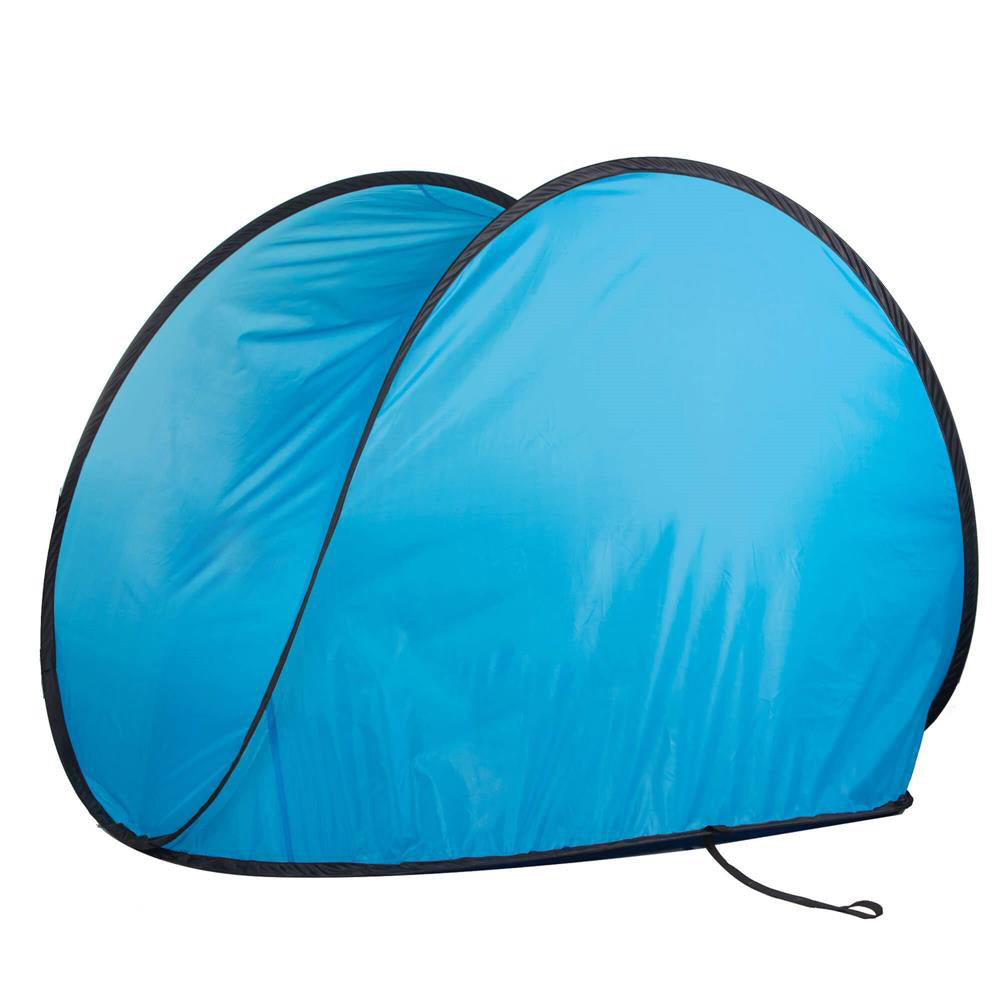 Cort plaja si picnic semi-deschis , protectie UV, 150x120x110cm, albastru