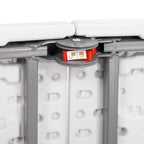 Masa dreptunghiulara pliabila multifunctionala, 240x75x74 cm, alba