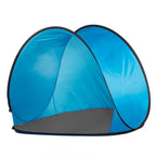 Cort plaja si picnic semi-deschis , protectie UV, 150x90x90cm, albastru gri