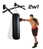 Bara de tractiuni, multifunctionala, pentru perete, cu manere antiderapante, capacitate 250kg