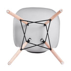 Scaun dining Scandinav pentru bucatarie, 38x42x82cm, gri